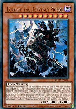 Lord of the Heavenly Prison - THE CHRONICLES DECK: Spirit Charmers (All-Foil Edition) (Ultra Rare) [CH02-021]