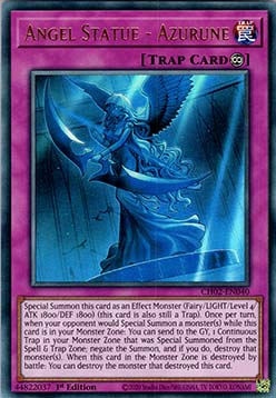 Angel Statue - Azurune - THE CHRONICLES DECK: Spirit Charmers (All-Foil Edition) (Ultra Rare) [CH02-040]