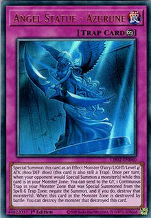 Angel Statue - Azurune - THE CHRONICLES DECK: Spirit Charmers (All-Foil Edition) (Ultra Rare) [CH02-040]