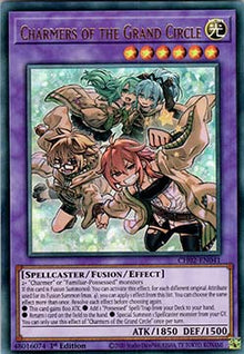 Charmers of the Grand Circle (V.1 - Ultra Rare) - THE CHRONICLES DECK: Spirit Charmers (All-Foil Edition) (Ultra Rare) [CH02-041]