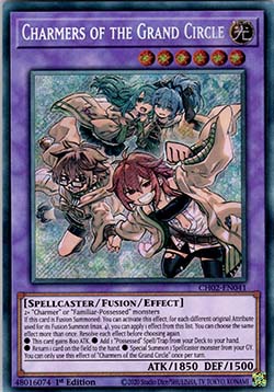 Charmers of the Grand Circle (V.2 - Secret Rare) - THE CHRONICLES DECK: Spirit Charmers (All-Foil Edition) (Secret Rare) [CH02-041]
