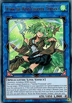 Wynn the Wind Charmer, Verdant - THE CHRONICLES DECK: Spirit Charmers (All-Foil Edition) (Ultra Rare) [CH02-044]