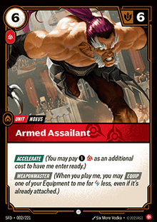 Armed Assailant - Spiritforged (Common) [SFD-002]