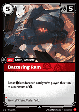 Battering Ram - Spiritforged (Uncommon) [SFD-012]