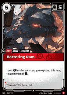 Battering Ram - Spiritforged (Uncommon) [SFD-012]