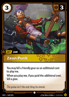 Zaun Punk - Spiritforged (Common) [SFD-160]