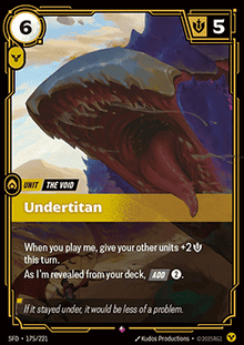 Undertitan - Spiritforged (Rare) [SFD-175]