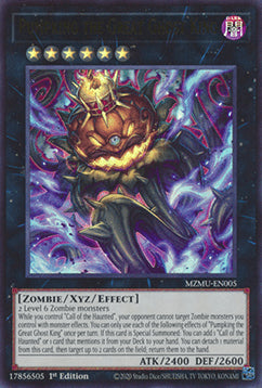 Pumpking the Great Ghost King (V.1 - Ultra Rare) - Maze of Muertos (Ultra Rare) [MZMU-005]