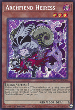 Archfiend Heiress - Maze of Muertos (Secret Rare) [MZMU-066]