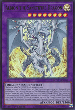 Albion the Sanctifire Dragon - Maze of Muertos (Ultra Rare) [MZMU-101]