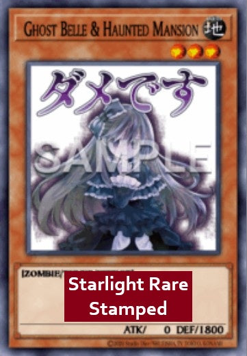 Ghost Belle & Haunted Mansion (V.2 - Starlight Rare) - Rarity Collection 5 (Starlight Rare) [RA05-092]