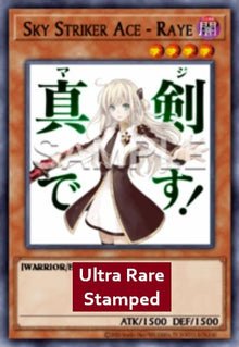 Sky Striker Ace - Raye (V.1 - Ultra Rare) - Rarity Collection 5 (Ultra Rare) [RA05-093]