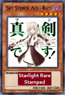 Sky Striker Ace - Raye (V.2 - Starlight Rare) - Rarity Collection 5 (Starlight Rare) [RA05-093]