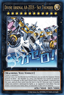 Divine Arsenal AA-ZEUS - Sky Thunder (V.1 - Ultra Rare) - Rarity Collection 5 (Ultra Rare) [RA05-103]