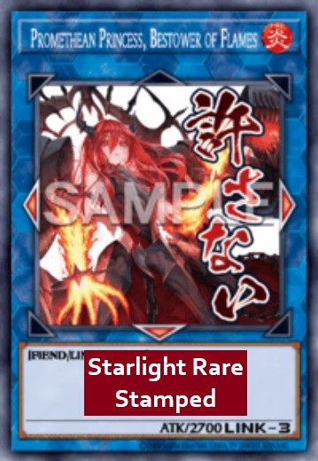 Promethean Princess, Bestower of Flames (V.2 - Starlight Rare) - Rarity Collection 5 (Starlight Rare) [RA05-107]