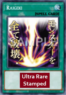 Raigeki (V.1 - Ultra Rare) - Rarity Collection 5 (Ultra Rare) [RA05-110]