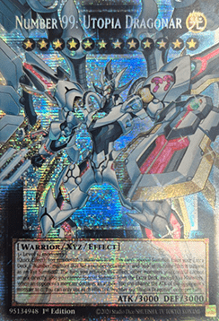 Number 99: Utopia Dragonar (V.2 - Starlight Rare) - Rarity Collection 5 (Starlight Rare) [RA05-144]