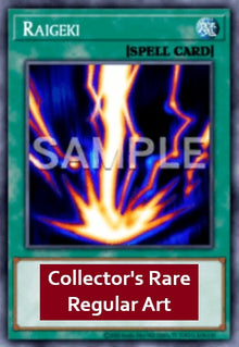 Raigeki (V.9 - Collectors Rare) - Rarity Collection 5 (Collectors Rare) [RA05-110]