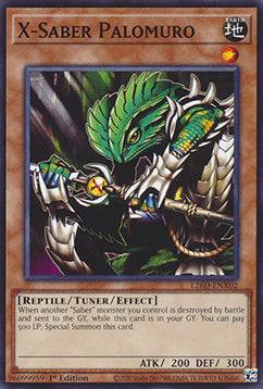 X-Saber Palomuro - Legendary Modern Decks 2026 (Common) [L26D-X02]