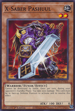 X-Saber Pashuul - Legendary Modern Decks 2026 (Common) [L26D-X03]