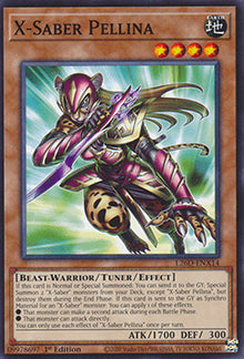 X-Saber Pellina (V.1 - Common) - Legendary Modern Decks 2026 (Common) [L26D-X14]