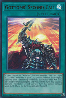 Gottoms' Second Call (V.2 - Ultra Rare) - Legendary Modern Decks 2026 (Ultra Rare) [L26D-X19]