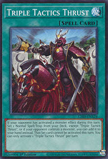 Triple Tactics Thrust (V.2 - Common) - Legendary Modern Decks 2026 (Common) [L26D-X24]