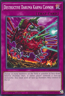 Destructive Daruma Karma Cannon - Legendary Modern Decks 2026 (Common) [L26D-X28]