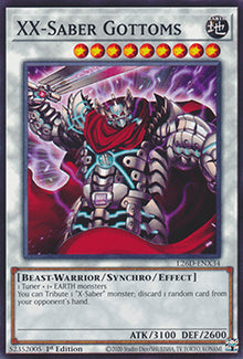 XX-Saber Gottoms - Legendary Modern Decks 2026 (Common) [L26D-X34]