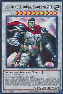 Commander Souza, Swordmaster (V.1 - Ultra Rare) - Legendary Modern Decks 2026 (Ultra Rare) [L26D-X42]