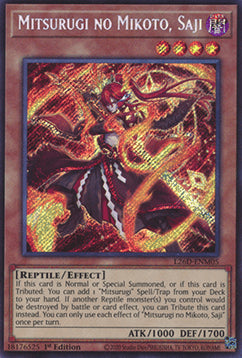 Mitsurugi no Mikoto, Saji (V.2 - Secret Rare) - Legendary Modern Decks 2026 (Secret Rare) [L26D-M05]