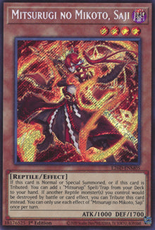 Mitsurugi no Mikoto, Saji (V.2 - Secret Rare) - Legendary Modern Decks 2026 (Secret Rare) [L26D-M05]