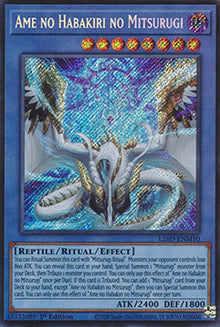Ame no Habakiri no Mitsurugi (V.2 - Secret Rare) - Legendary Modern Decks 2026 (Secret Rare) [L26D-M10]