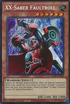 XX-Saber Faultroll (V.2 - Secret Rare) - Legendary Modern Decks 2026 (Secret Rare) [L26D-X04]