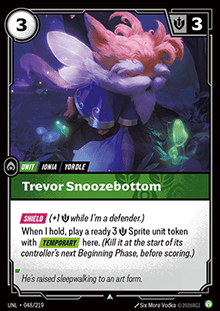 Trevor Snoozebottom - Unleashed (Uncommon) [UNL-048]