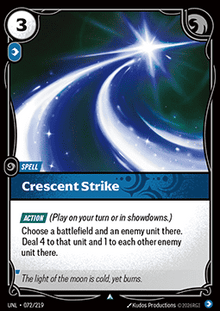 Crescent Strike - Unleashed (Uncommon) [UNL-072]