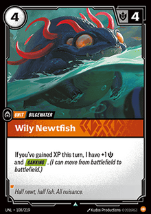 Wily Newtfish - Unleashed (Uncommon) [UNL-108]