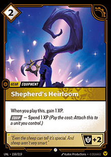 Shepherd's Heirloom - Unleashed (Common) [UNL-158]