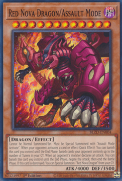 Red Nova Dragon/Assault Mode - Blazing Dominion (Common) [BLZD-004]
