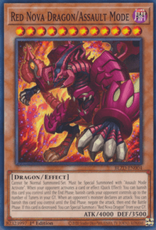 Red Nova Dragon/Assault Mode - Blazing Dominion (Common) [BLZD-004]