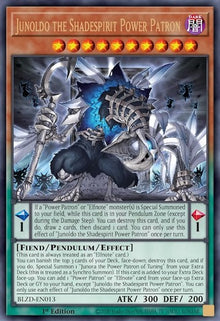 Junoldo the Shadespirit Power Patron (V.1 - Ultra Rare) - Blazing Dominion (Ultra Rare) [BLZD-013]