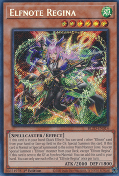 Elfnote Regina (V.1 - Secret Rare) - Blazing Dominion (Secret Rare) [BLZD-014]