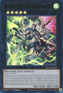 DoomZ XIII Over - Graflareio (V.1 - Ultra Rare) - Blazing Dominion (Ultra Rare) [BLZD-045]
