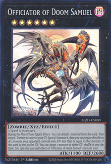 Officiator of Doom Samuel - Blazing Dominion (Super Rare) [BLZD-089]