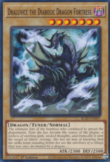 Draluvice the Diabolic Dragon Fortress - Blazing Dominion (Common) [BLZD-097]