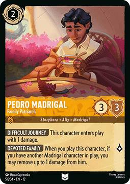 Pedro Madrigal - Family Patriarch - Wilds Unknown (Uncommon) [12WIL-5]