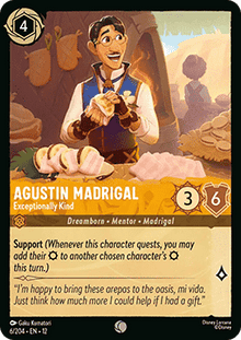 Agustin Madrigal - Exceptionally Kind - Wilds Unknown (Common) [12WIL-6]
