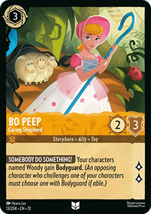 Bo Peep - Caring Shepherd - Wilds Unknown (Uncommon) [12WIL-13]