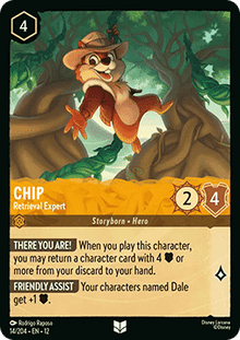 Chip - Retrieval Expert - Wilds Unknown (Uncommon) [12WIL-14]