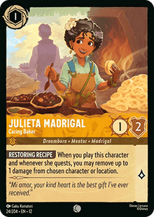 Julieta Madrigal - Caring Baker - Wilds Unknown (Common) [12WIL-24]